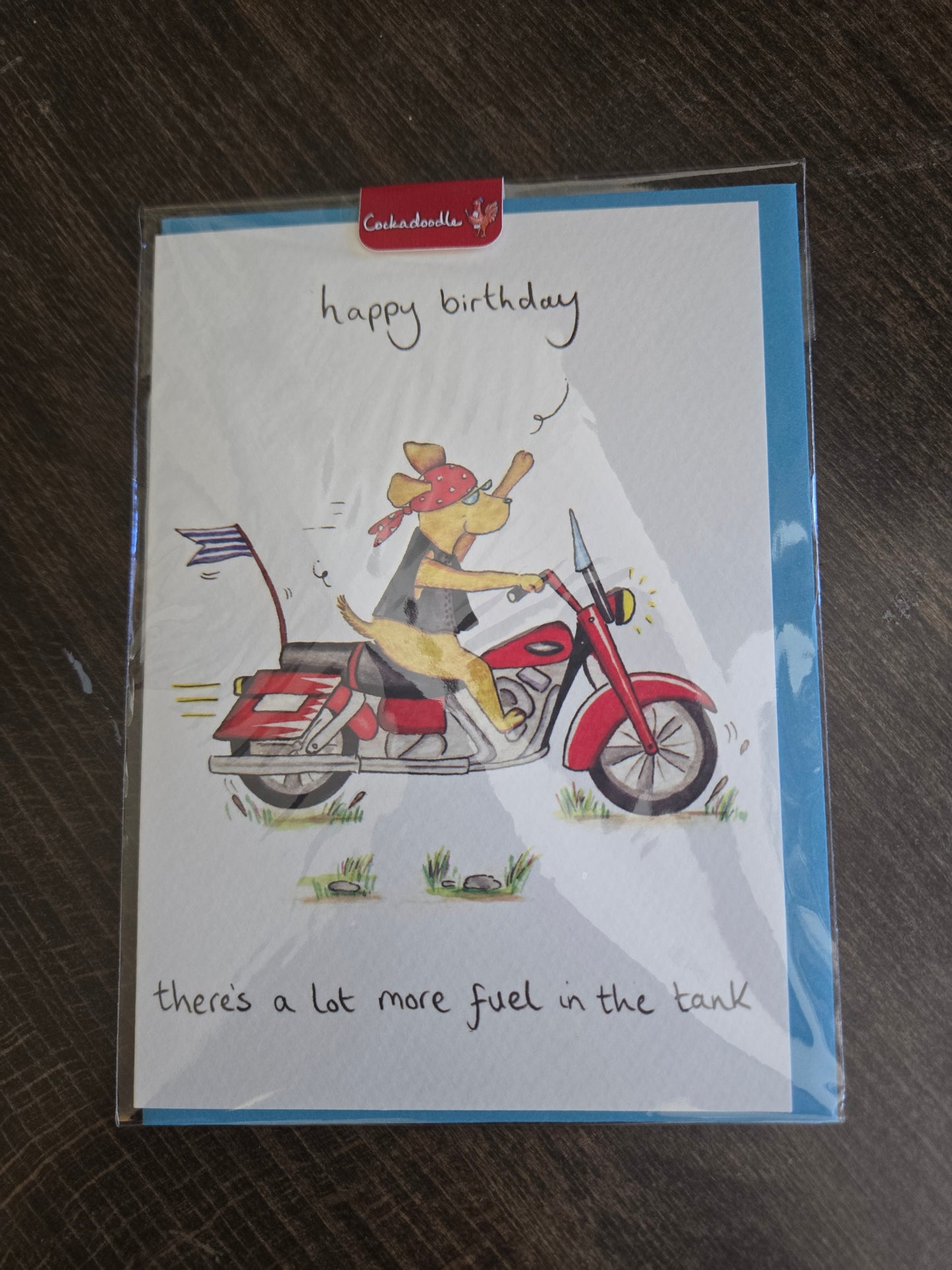 Happy Birthday, there's a lot more fuel in the tank