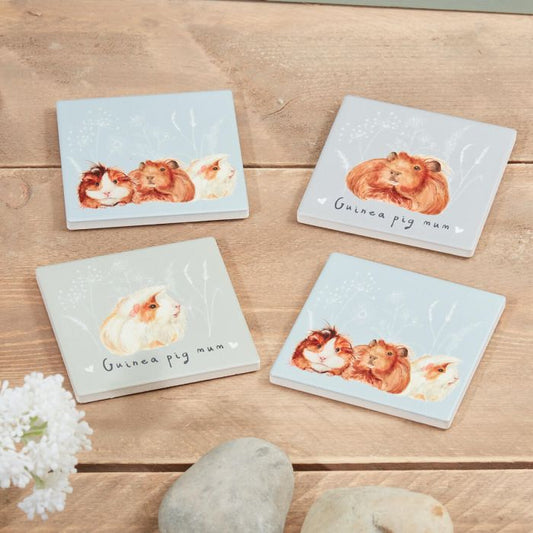 Guinea Pig Coaster Set