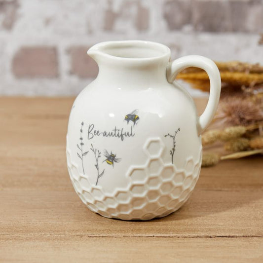 Honeycomb Bee Jug