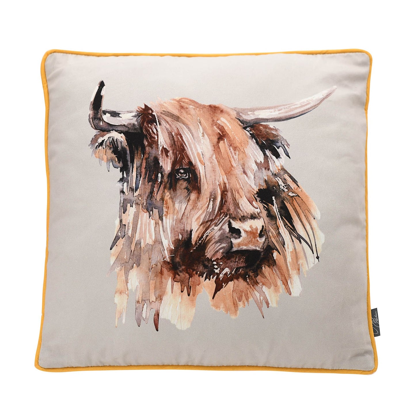 Highland Cow Cushion 40cm