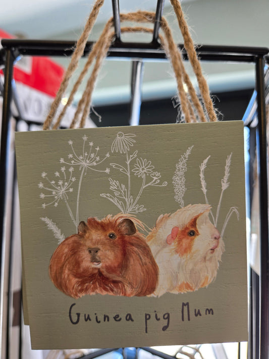 Guinea Pig Mum Plaque