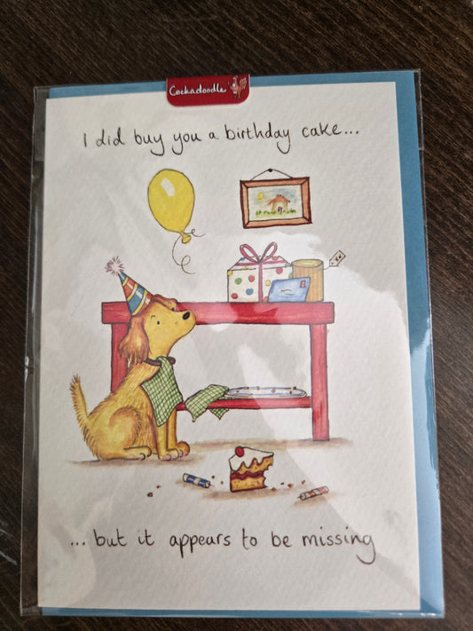 I did buy you a cake...